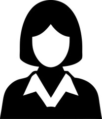 Anonymous Businesswoman Silhouette