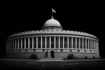 Indian Parliament House Sansad Bhavan New DElhi India