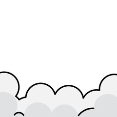 Cloud Comic Footer
