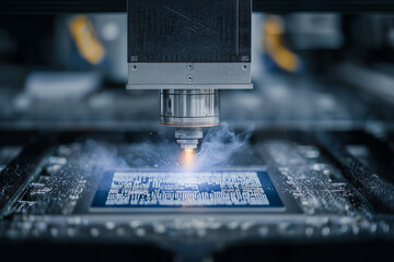 Precision micro-manufacturing with AI-controlled 
