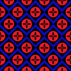 seamless background with hearts