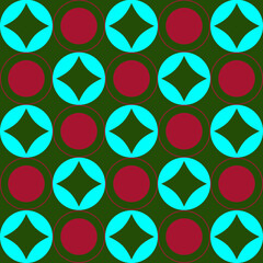 seamless geometric pattern with triangles