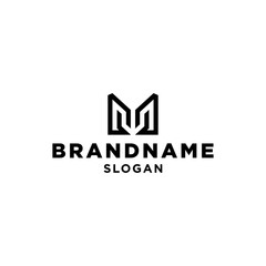 Fototapeta premium initial M monogram.eps