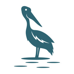 Pelican logo icon design