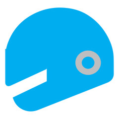 Helmet Blue icon