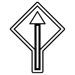 road sign arrow