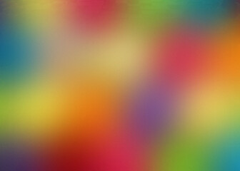 Abstract pixelated rainbow gradient background with soft blended colors