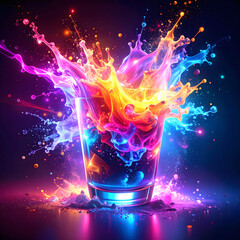 Flashy cocktail