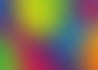 Vibrant pixelated gradient background with rainbow colors