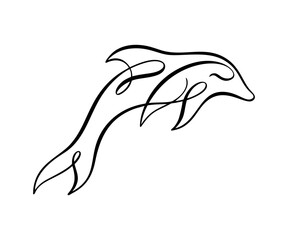 Calligraphic Animal Vectors