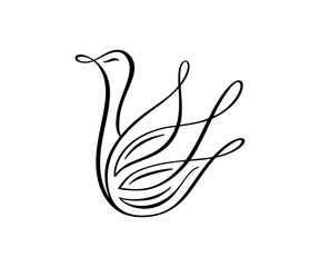 Calligraphic Animal Vectors