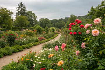 flowers in the garden