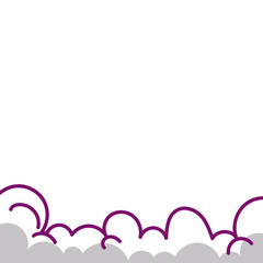 Cloud Comic Footer 