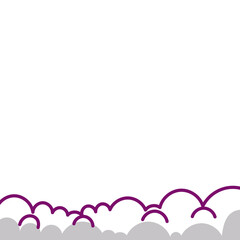 Cloud Comic Footer 