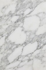 Obraz premium White Marble Surface with Gray Veins