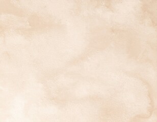 Delicate Beige Watercolor Texture with Subtle Variations and Soft Edges.