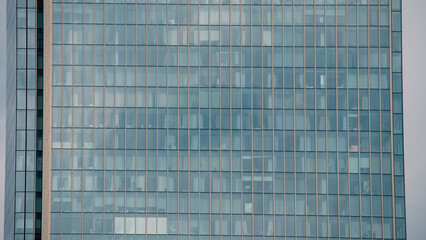 blue wall business buildings architectural background