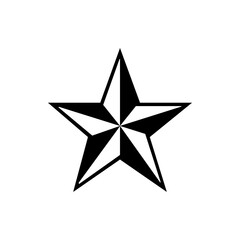 vector illustration of a star