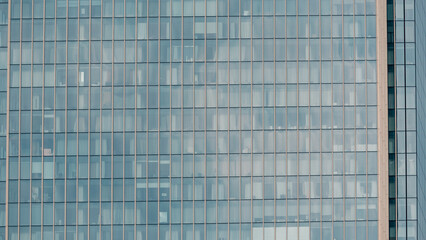 blue wall business buildings architectural background