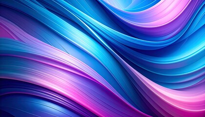 Abstract swirls of vibrant blue, pink, and purple hues create a dynamic, flowing composition