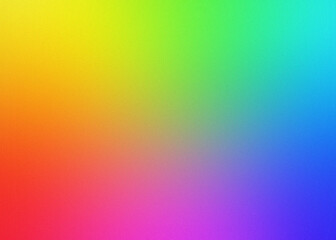 Pixelated rainbow gradient background with vibrant colors