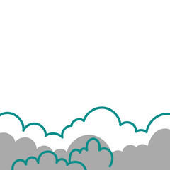 Cloud Comic Footer 