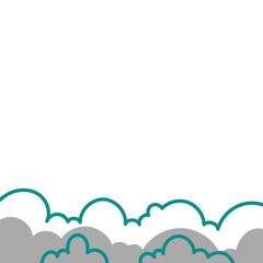Cloud Comic Footer 