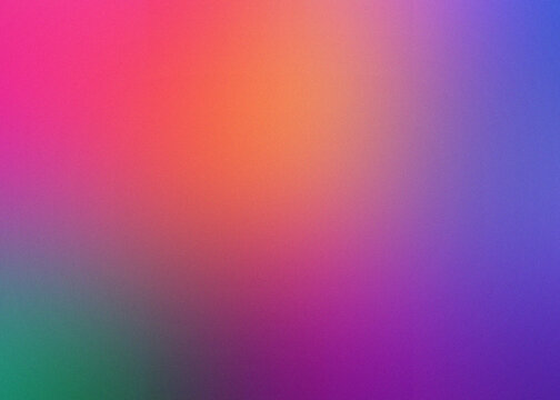 Abstract pixelated gradient background with vibrant pink orange and blue colors