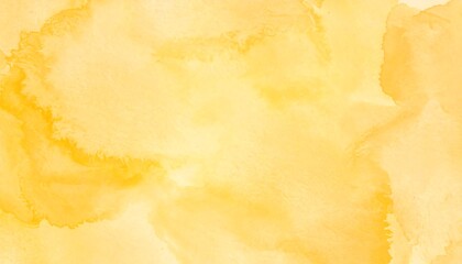 Abstract watercolor wash in shades of yellow and gold, creating a soft, textured background