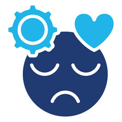 Obraz premium Stress Management Icon