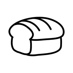 Bread icon vector image. Can be used for Morning and Breakfast.