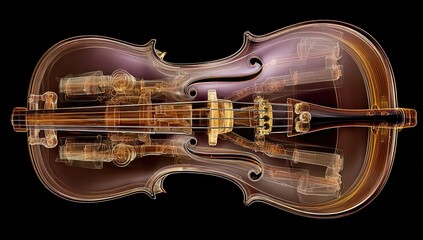 Transparent cello view