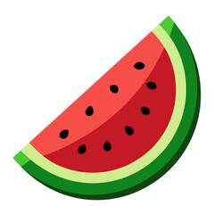 watermelon vector illustration