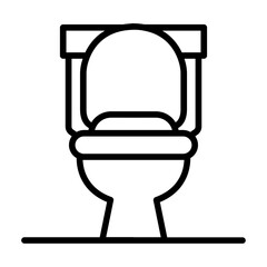 Toilet icon vector image. Can be used for Mall.