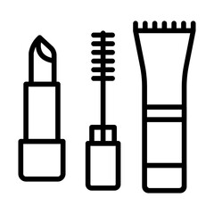 Cosmetics icon vector image. Can be used for Mall.
