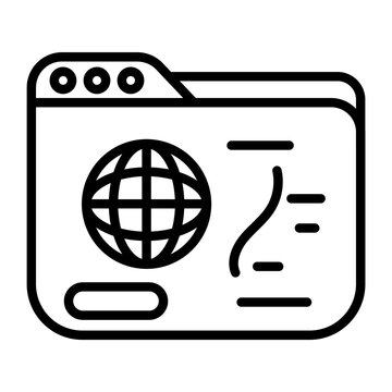 Python File icon vector image. Can be used for Computer Programming.