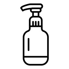 Hand Gel icon vector image. Can be used for Spa.