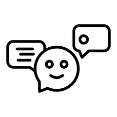 Comments icon vector image. Can be used for Online Marketing.