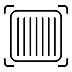 Barcode icon vector image. Can be used for Shopping and Ecommerce.