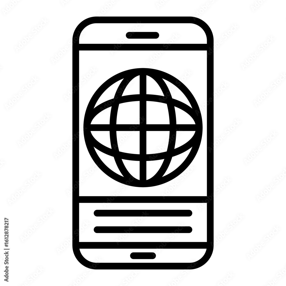 Poster responsive design icon vector image. can be used for seo and web.