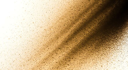 Golden Glitter Abstract Background with Sparkling Particles and Elegant Texture for Luxury Design