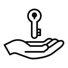 Release icon vector image. Can be used for Prison.