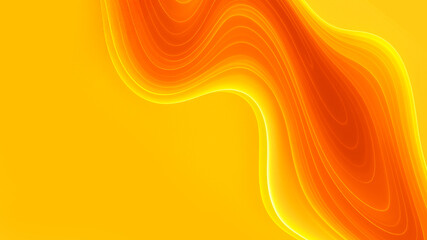 Summer Orange Glow Abstract Gradient Background