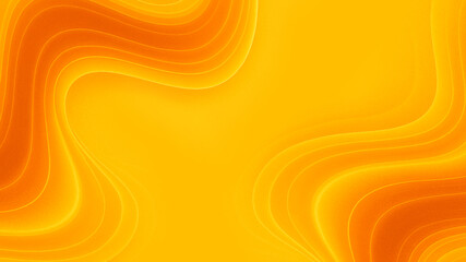 Layered Glow Curve Abstract Yellow Orange Summer Texture