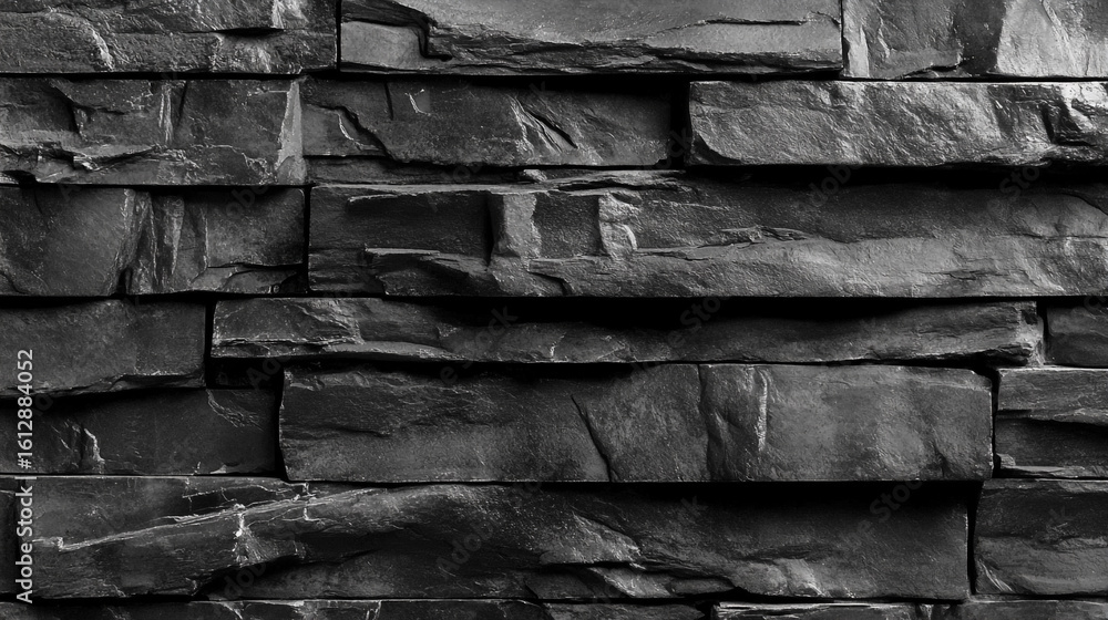 Poster dark stone wall texture background rough surface pattern design