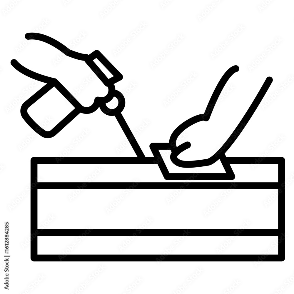 Poster cleaning countertops icon vector image. can be used for cleaning and dusting.