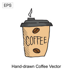 Hand-drawn Coffee Cup Illustration