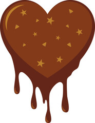 Cocoa Chocolate Heart