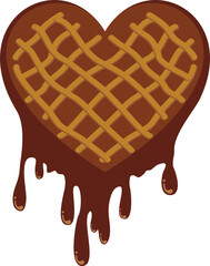 Cocoa Chocolate Heart