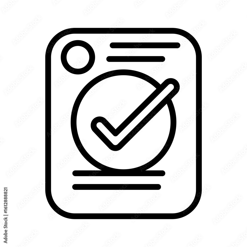 Aufkleber verification icon vector image. can be used for quality assurance.